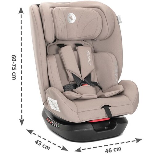 Lorelli auto sediste voyager i-size (40-150cm) - grey + jastuk za putovanje ( 10072072602 ) Slike