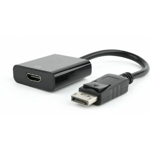 Gembird AB-DPM-HDMIF-002 displayport to hdmi adapter cable, black adapter Slike