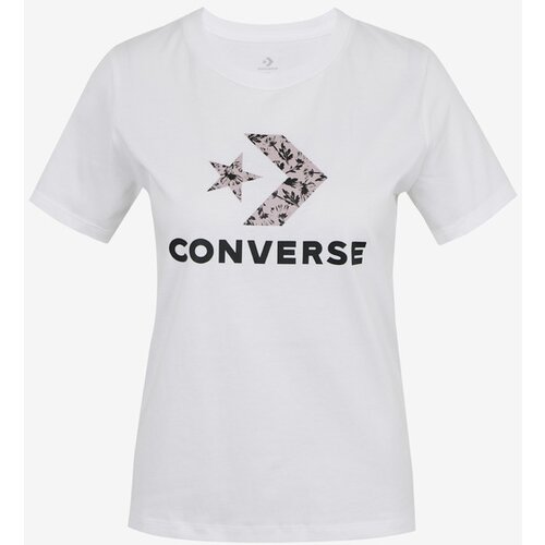 Converse STAR CHEVRON HYBRID FLOWER INFILL CLASSIC TEE Bijela Slike