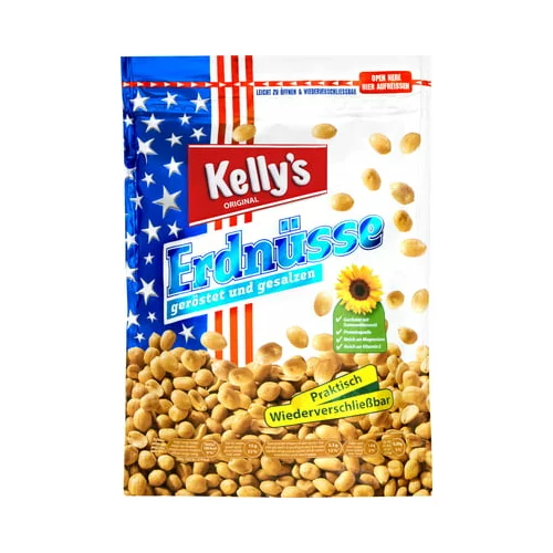 Kelly's praženi in soljeni arašidi