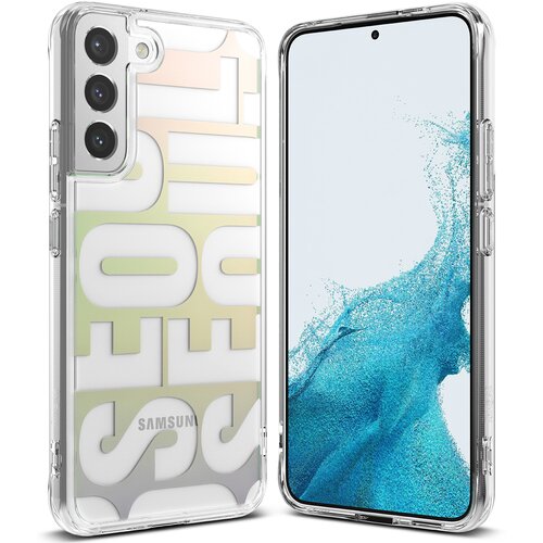 Ringke Oklepni ovitek z gel okvirjem Galaxy S22+ Fusion Design Seoul prozoren, (21973362) Cene
