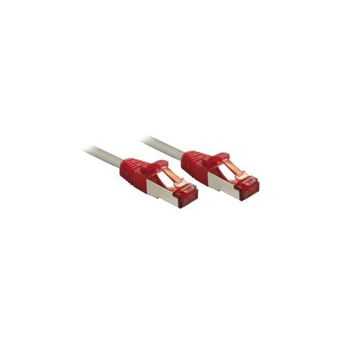 Lindy 47845 RJ45 omrežni kabel\, Patch kabel CAT 6 S/FTP 30.00 m siva 1 kos, (20614437) Slike