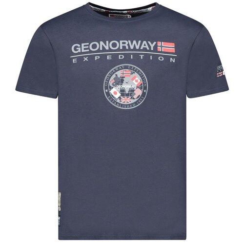 Geographical Norway Mu&scaron;ka majica Jvick db 254, Teget Cene