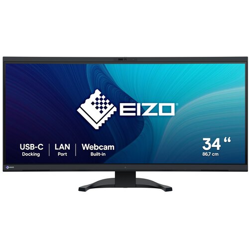 Eizo FlexScan EV3450XC-BK 86.7cm (34.1&amp;amp;quot ) curved UW-QHD IPS monitor DP/HDMI/USB-C HV Slike