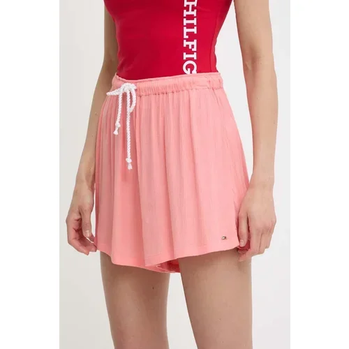 Tommy Hilfiger Kratke hlače za plažu boja: ružičasta, UW0UW05332