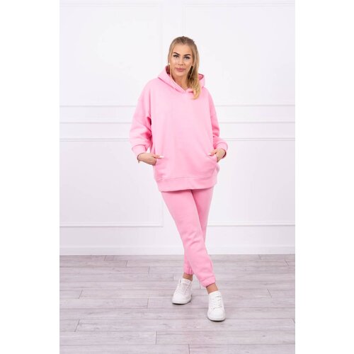 Kesi Insulated set with a light pink sweatshirt Cene