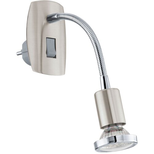 Eglo Mini 4 spot/1, led, gu10, 3w, 240lm, za utič. Nikl m. Cene