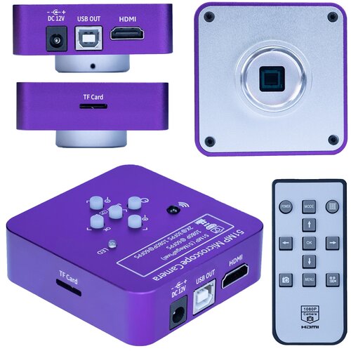 Rosfix KAMERA MIKROSKOPSKA KMPPP-HDMI-USB &ndash; 51MP, HDMI/USB, FULLHD, 4K, C-MOUNT | KOVINSKO OHI&Scaron;JE, TF DO 64GB, (5000068611) Cene