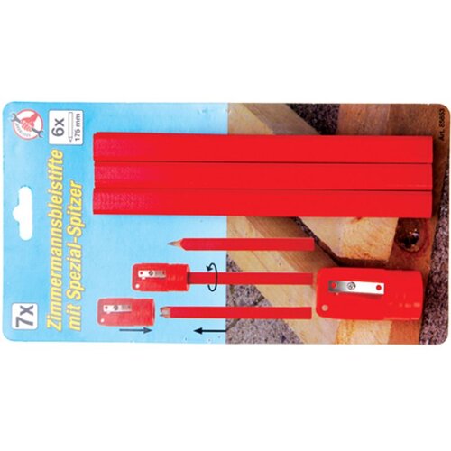 BGS 6 tesarskih olovaka + &scaron;iljilo 7-dij.set 85853 Cijene