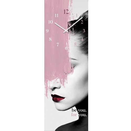 Styler Steklena stenska ura Be you - Styler Cene
