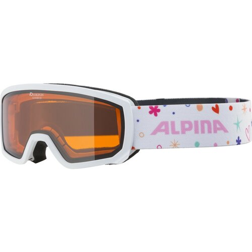 Alpina dečije skijaške naočare SCARABEO DH JR bela 0-7258 Slike