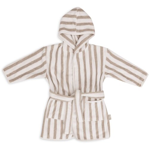 Jollein kopalni pla&amp;scaron;č stripe terry gots 1-2l olive green Slike