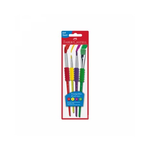 Faber-Castell Četkica soft grip set 1/4 181600 Slike
