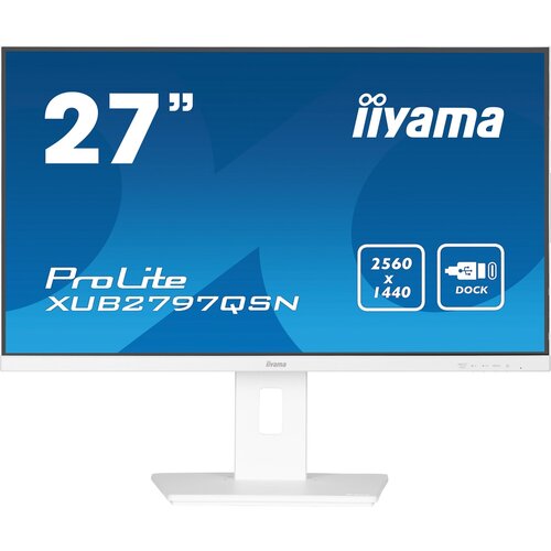 Iiyama ProLite XUB2797QSN-W2 LED zaslon Energetska učinkovitost 2021 E (A - G) 68.6 cm (27 palac) 2560 x 1440 piksel 16: Cijene