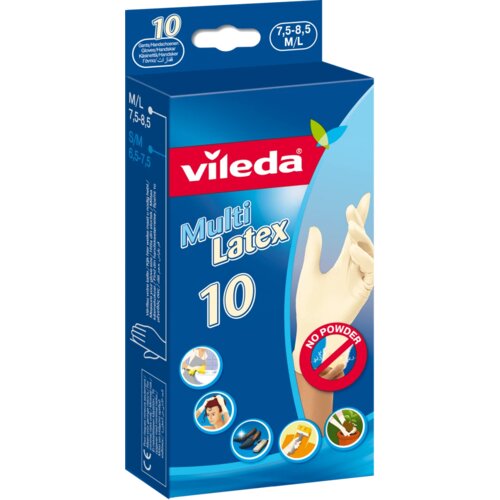Vileda rukavice multi latex 10/1 l Cene