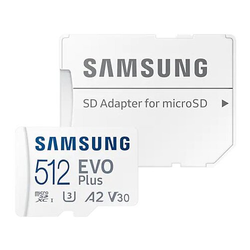 Samsung evo plus microsd card 512GB class 10 + adapter MB-MC512KA Cene