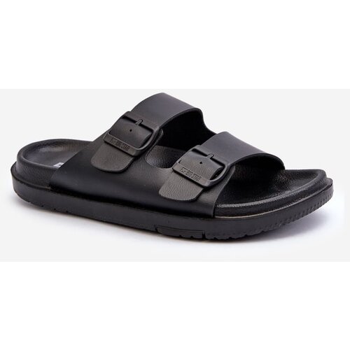 Big Star Men&amp;#039;s Lightweight Slippers with Buckles Black Slike