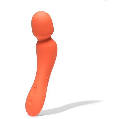 Dame Products Dame &amp;ndash; Min Mini Wand Vibrator &amp;ndash; Papaya Slike
