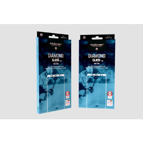 Myscreen protector my screen protector full glue zaščitno kaljeno steklo huawei p smart 2019 / honor 10 lite - diamond glass edge full glue - črn Cene