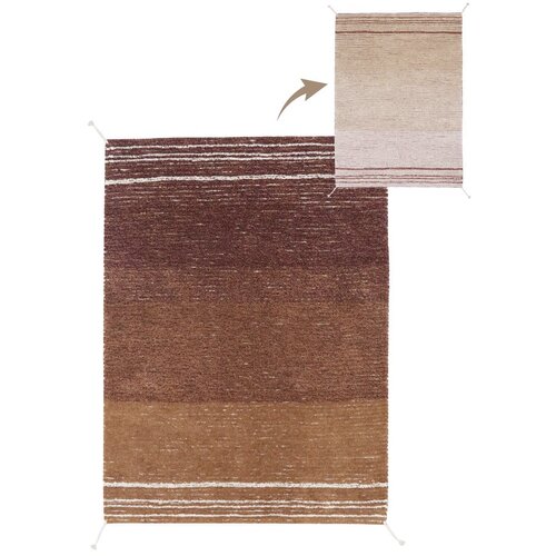 Lorena Canals Ciglasti pamučan tepih 170x240 cm Twin Toffee &amp;ndash; Slike