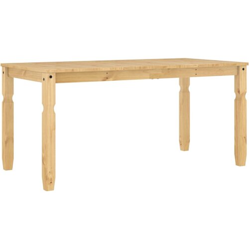 Maison Chic Jedilna miza - Kuhinjska miza - Jedilni stol Corona 160x80x75 cm trdna borovina, (21714861) Cene