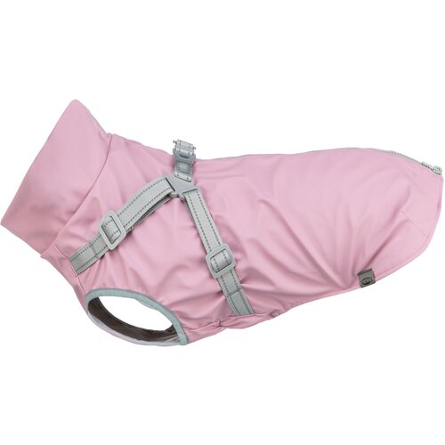 Trixie kabanica za pse pontis s oprsnicom s roza, 40 cm Slike
