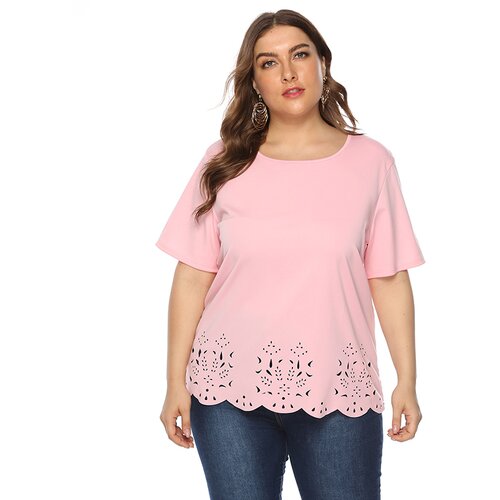 INF Stilska majica Pink 3XL, (21691180) Cene