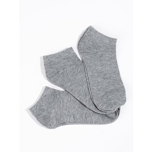 SHELOVET Low Grey Women's Socks 3-Pack Slike