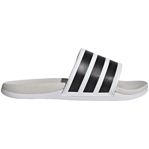 Adidas Natikači Sandales Adilette Comfort 2.0 Cloudfoam Bela Slike