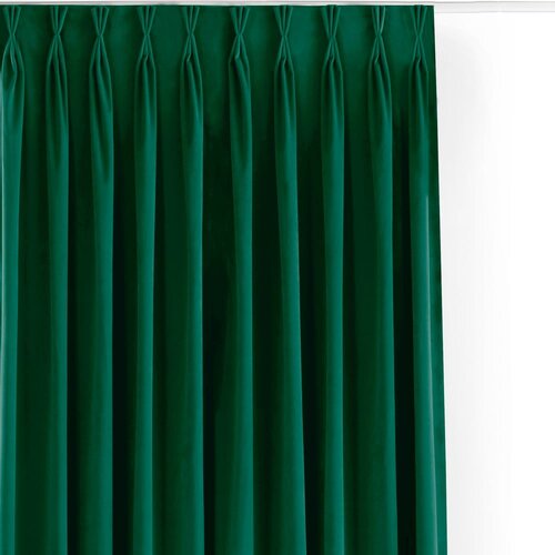 Filumi Zelena žametna zavesa za delno zatemnitev 265x300 cm Velto &amp;ndash; Slike