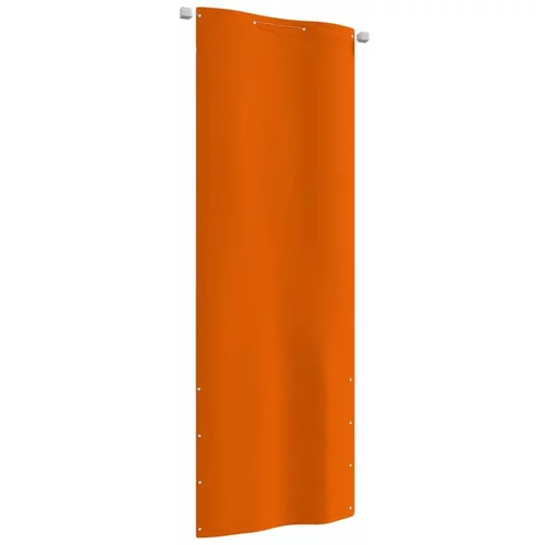 Balkonski Balkonsko platno oranžno 80x240 cm tkanina Oxford, (20702776)