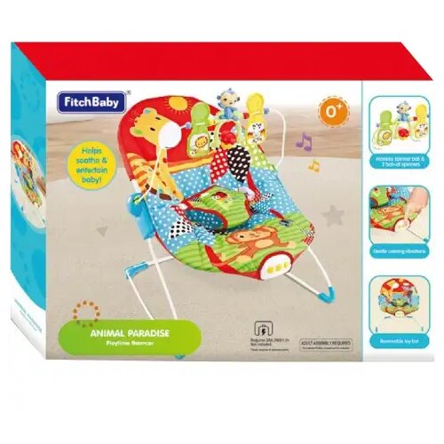 Magic Toys Fitch Baby: Žirafa ležajka za bebe sa zvukom Cene