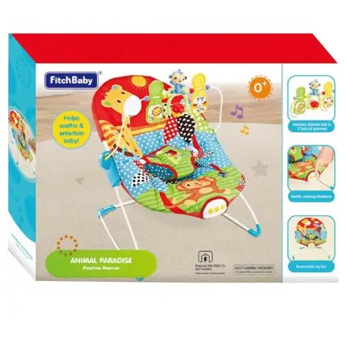Magic Toys Fitch Baby: Žirafji fotelj za dojenčke z zvokom in vibriranjem Cene