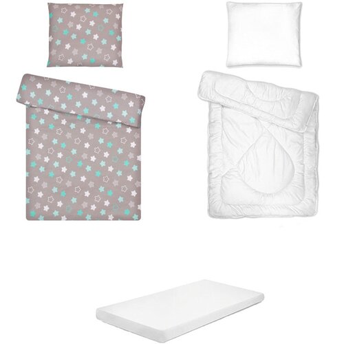  Posteljina set 5 elemenata za krevet 160x80 cm uzorak-29 Slike