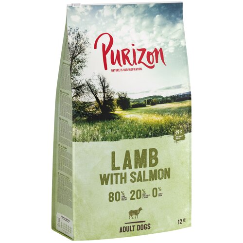 Purizon jagnjetina z lososom Adult - brez žit - Varčno pakiranje: 2 x 12 kg Cene