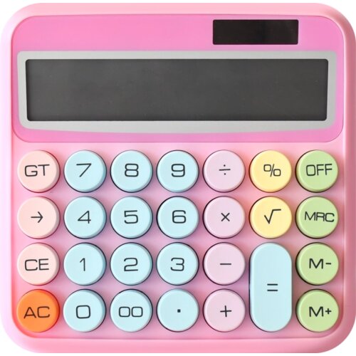  KALKULATOR PASTEL ELECTRONIC RETRO 4 boje OP24060 WY # Slike