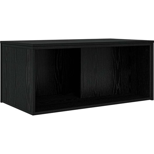  Set stolića za kavu 2 pcs Crni hrast Konstruirano drvo Slike