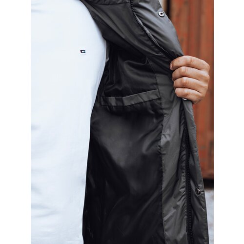 DStreet Men's winter jacket with detachable hood gray Cijene