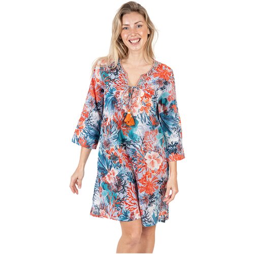 Isla Bonita By Sigris Kratke obleke Kurta Rdeča Cene