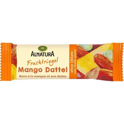 Alnatura Bio voćna pločica mango-datulja - 30 g Slike