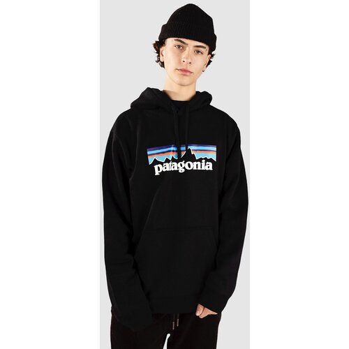 Patagonia P-6 Logo Uprisal Pulover s kapuco black Slike