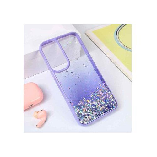 Teracell maska frame glitter za samsung A556B galaxy A55 5G ljubičasta Cene