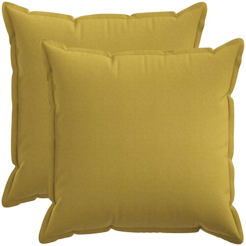  Presvlaka za jastuk 2 pcs HOUTEN Svijetlo zelena 80 x 80 cm Slike