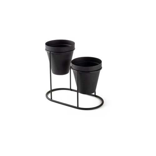Wallxpert crni dekorativni metalni pribor ged 015 a Slike