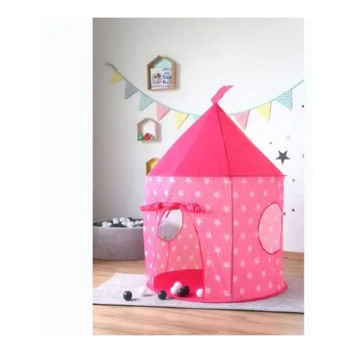  knorrtoys Šator za decu Pink White Stars 105x135cm, 555428 Cene