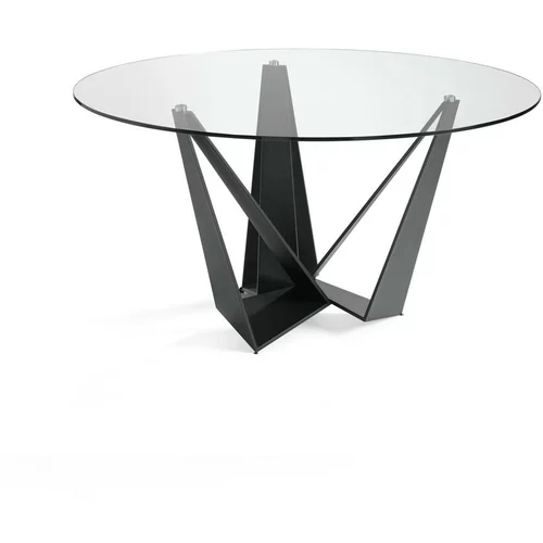 Angel Cerdá Okrogla steklena jedilna miza, (20591848)