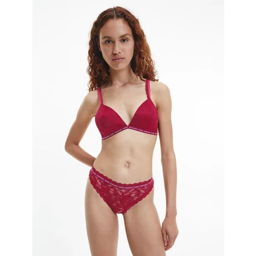 Calvin Klein Underwear Red Women's Lace Bra - Women's