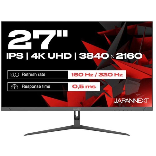  JAPAEXT JN-I270UHD16FHD32 computer monitor 68.6 cm (27) 3840 x 2160 pixels 4K Ultra HD LED Black Slike