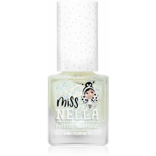 Miss Nella Peel Off Nail Polish lak za nohte za otroke MN25 Confetti Clouds 4 ml