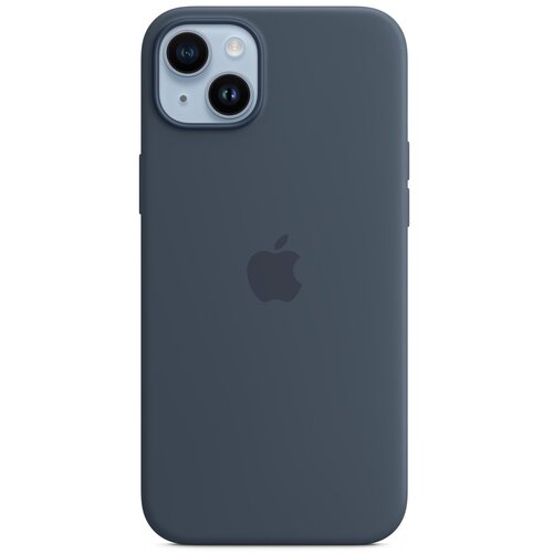 Apple iPhone 14 Plus Silicone Case with MagSafe - Storm Blue Cijene